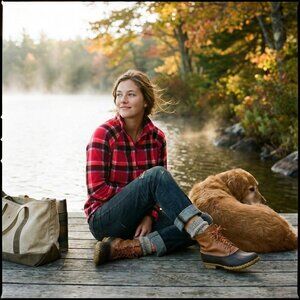 Eddie Bauer Womens Small Pink Red Plaid Fleece Quarter Zip Preppy Outdoor Layer